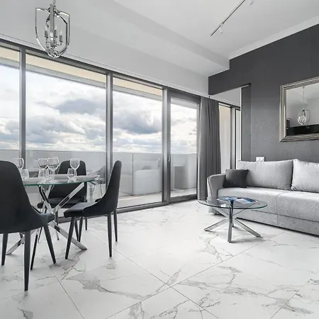 W Hanza Tower Апартаменты Щецин