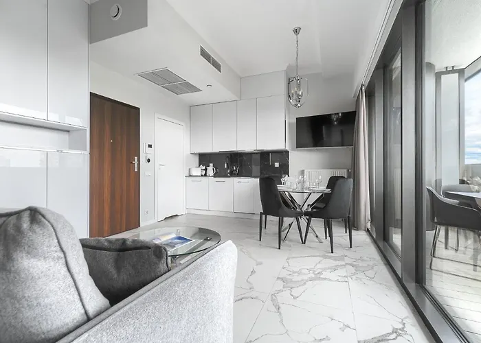 Apartment W Hanza Tower Stettin